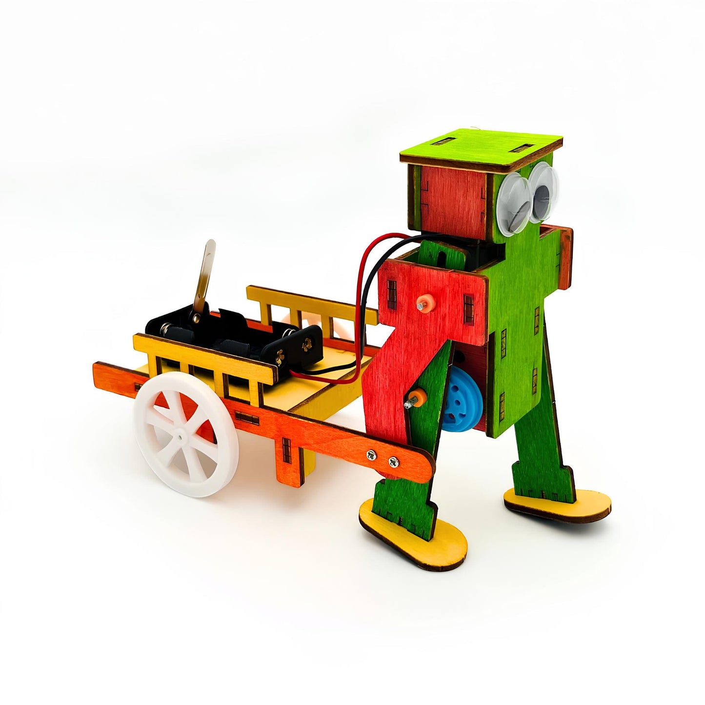 RoboWalker: The Robot That Walks Full Tilt - Wooden STEM Assembly Kit