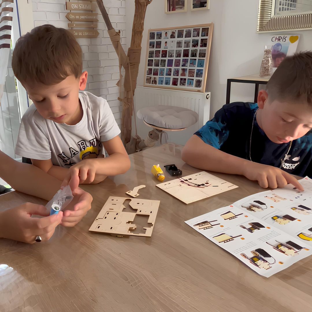 RoboWalker: The Robot That Walks Full Tilt - Wooden STEM Assembly Kit