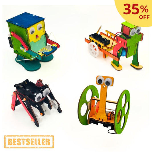 Cool Bot's - STEM Wooden Assembly Kit 📢❌ VERY LIMITED STOCK❌