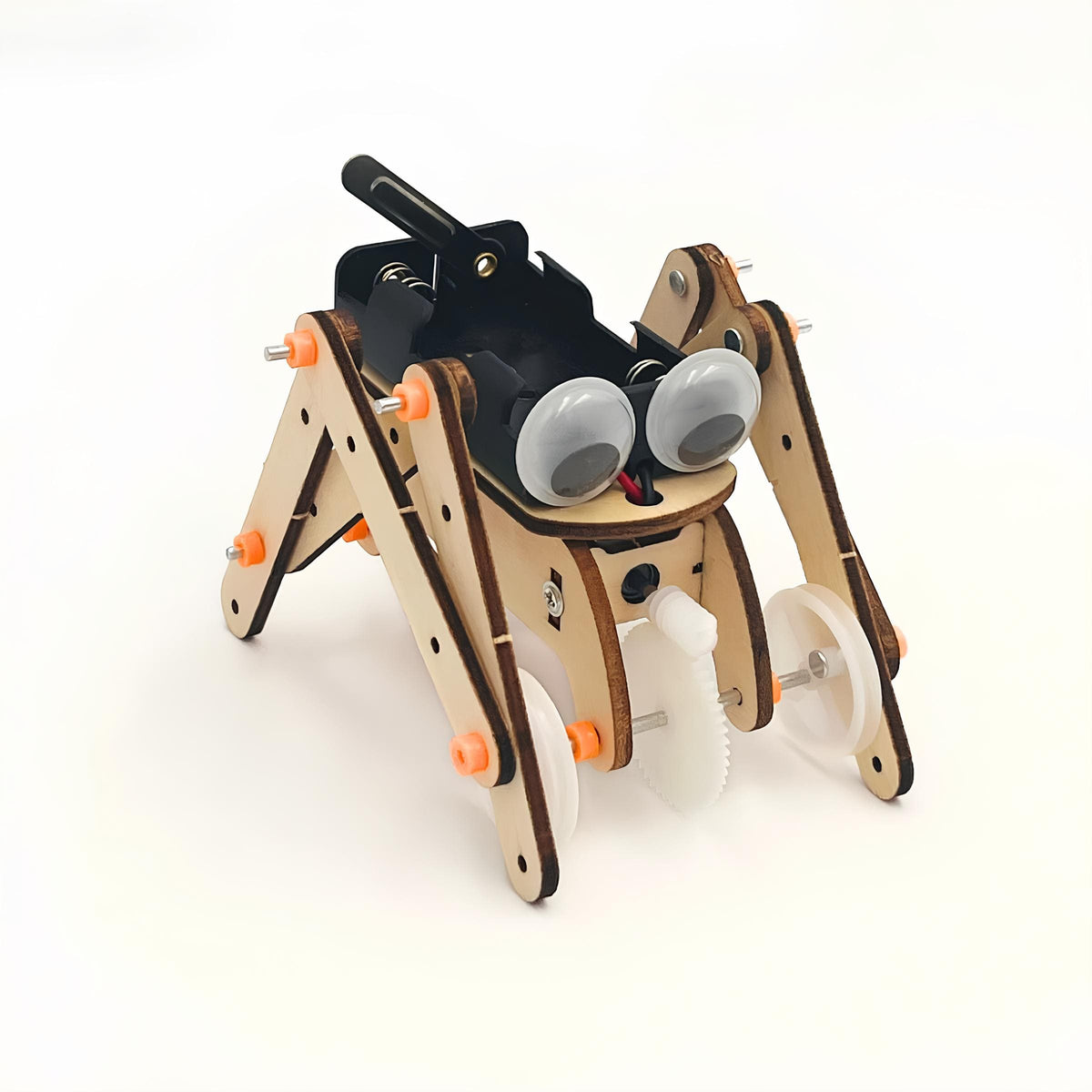 SpiderBot 2.0 : L'évolution ultime de l'araignée robotique - Kit d'assemblage en bois STEM