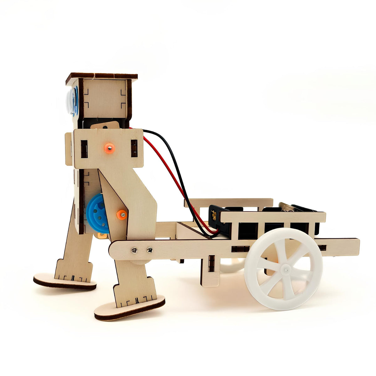 Trio Pack SpiderBot & Thumbs-up Bot - RoboWalker - DIY wooden STEM assembly kit