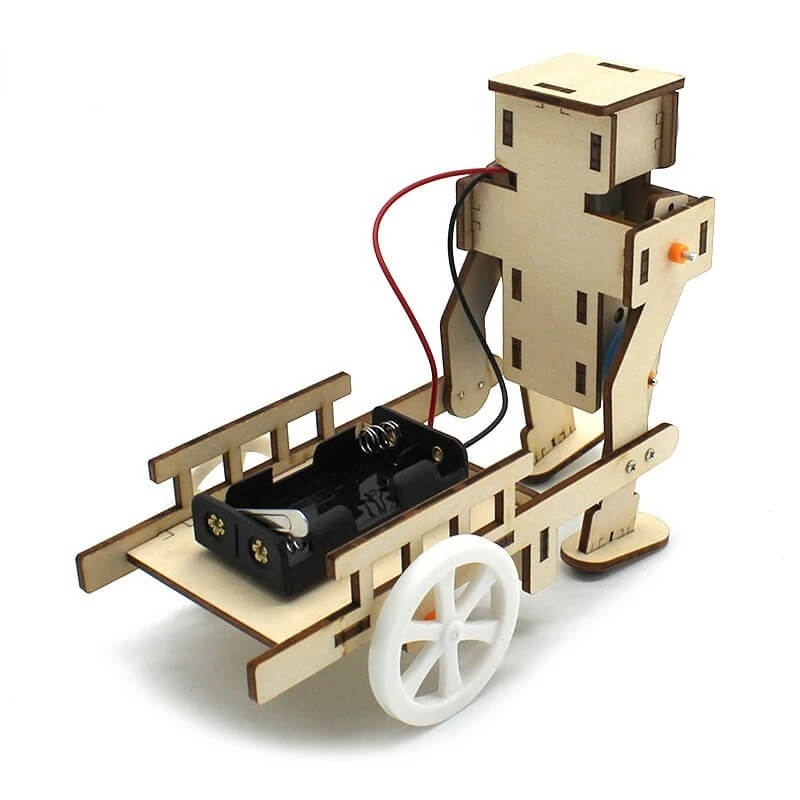 RoboWalker: The Robot That Walks Full Tilt - Wooden STEM Assembly Kit