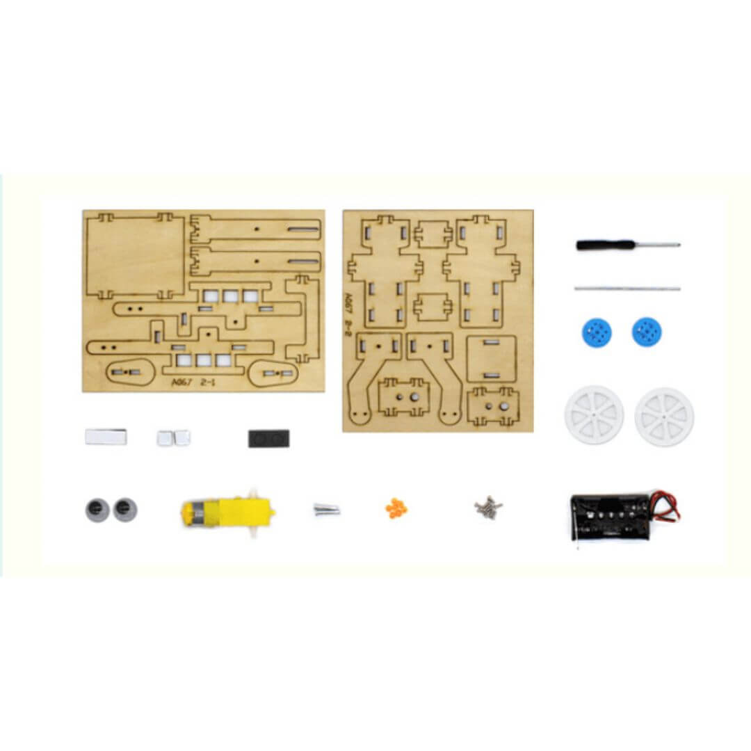 RoboWalker: The Robot That Walks Full Tilt - Wooden STEM Assembly Kit