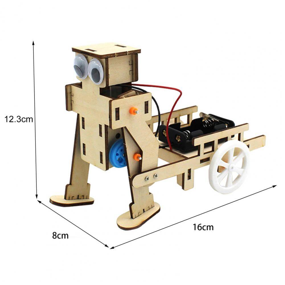 RoboWalker: The Robot That Walks Full Tilt - Wooden STEM Assembly Kit