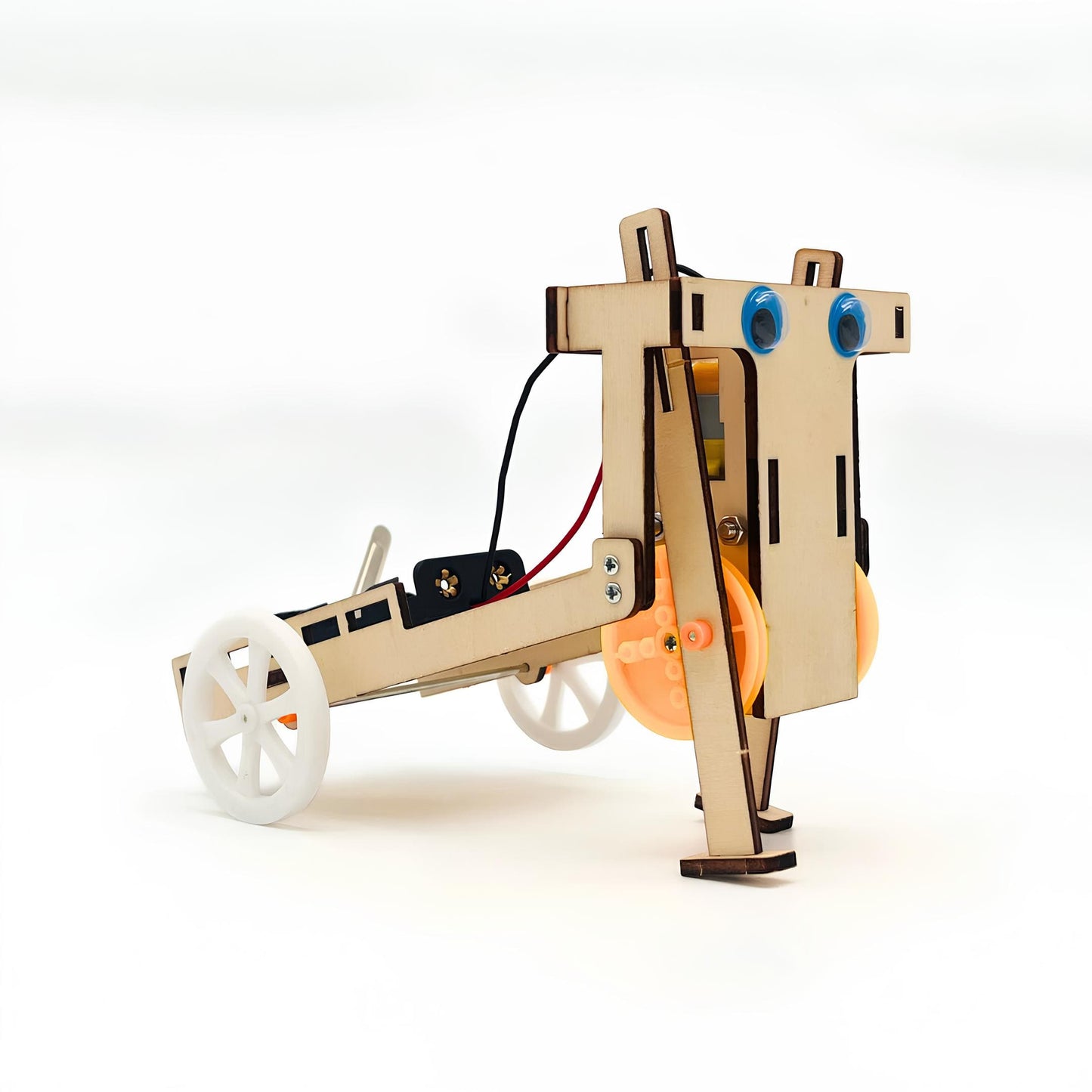 CoinMunch & RoboPromeneur Jr - Kit d'assemblage Puzzle 3D en bois STEM