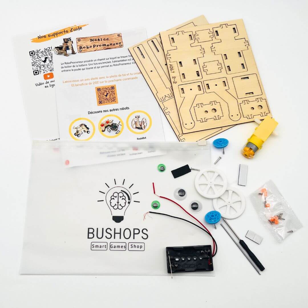 Pack Duo: CoinMunch - RoboWalker - STEM Assembly Kit